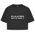 Damen Oversize Crop Top DANZR Logo Groß