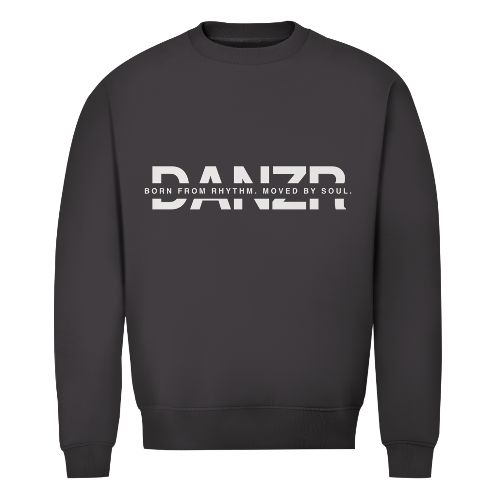 Herren Premium Bio Sweatshirt DANZR Logo Groß