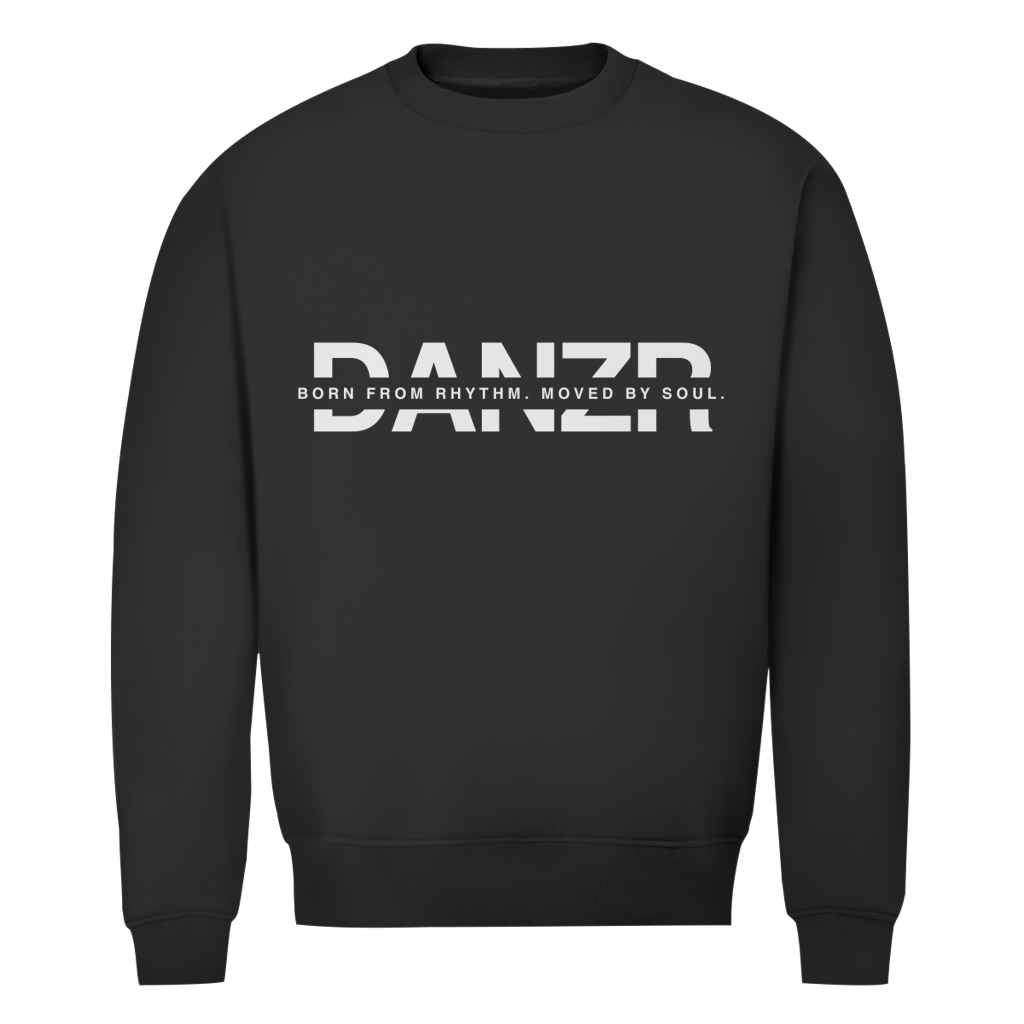 Herren Premium Bio Sweatshirt DANZR Logo Groß