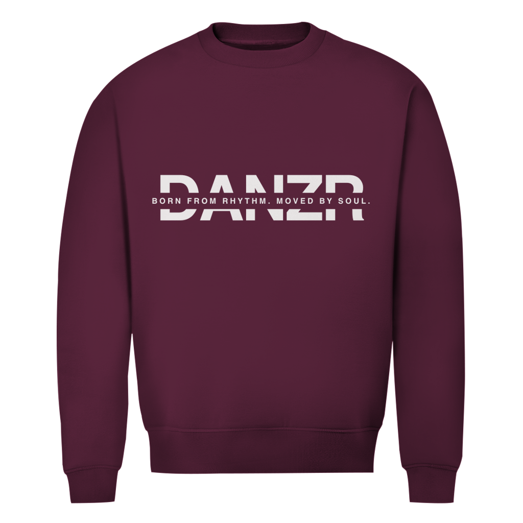 Herren Premium Bio Sweatshirt DANZR Logo Groß