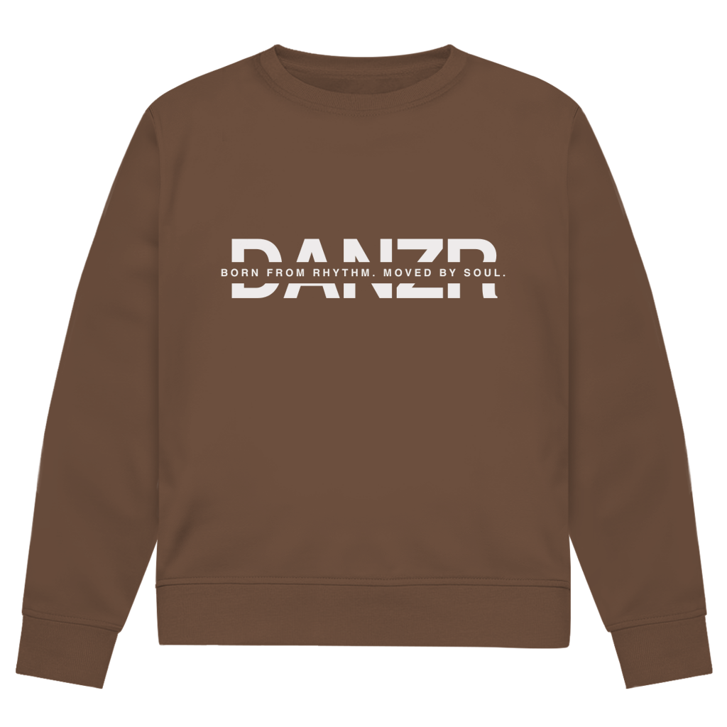 Herren Premium Bio Sweatshirt DANZR Logo Groß