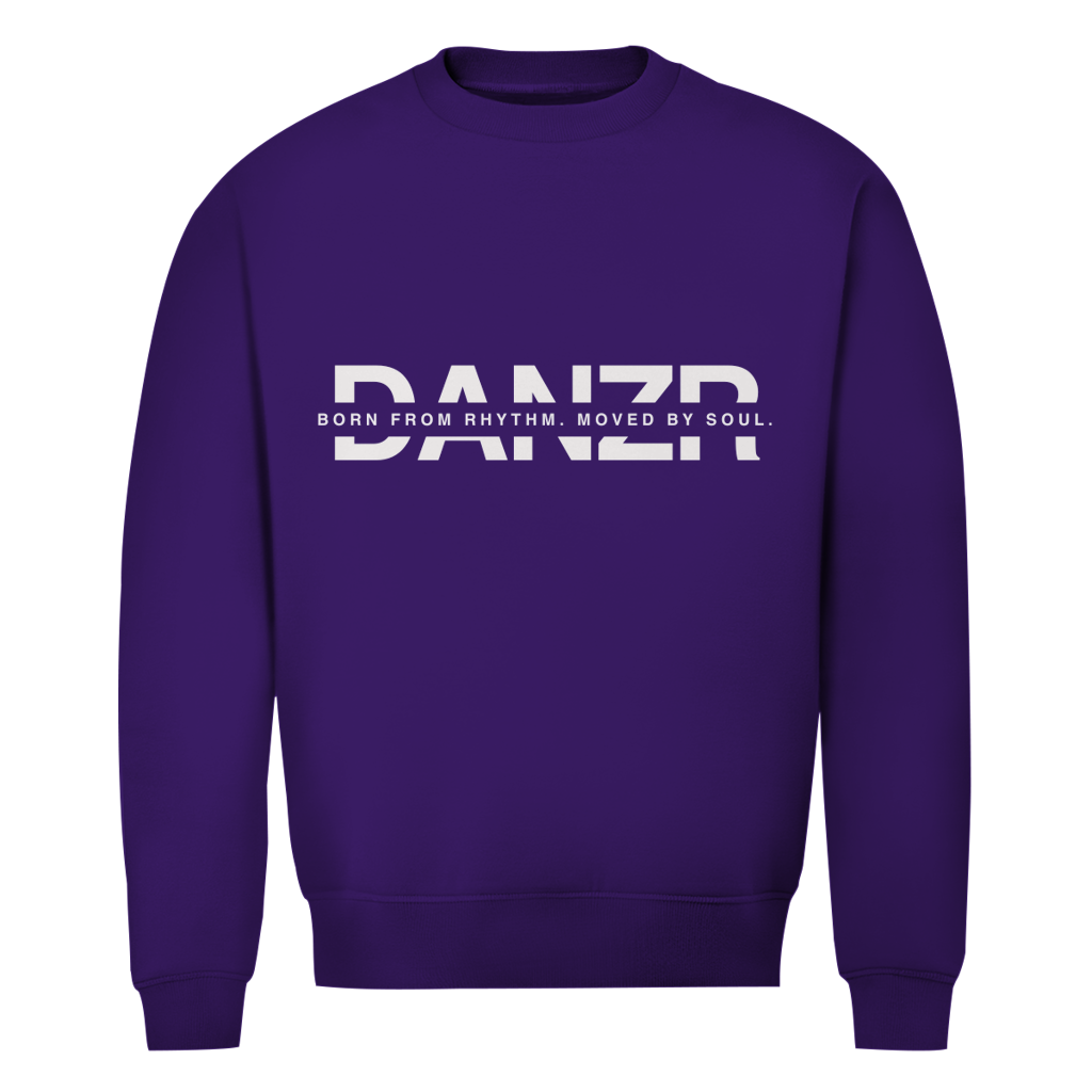 Herren Premium Bio Sweatshirt DANZR Logo Groß