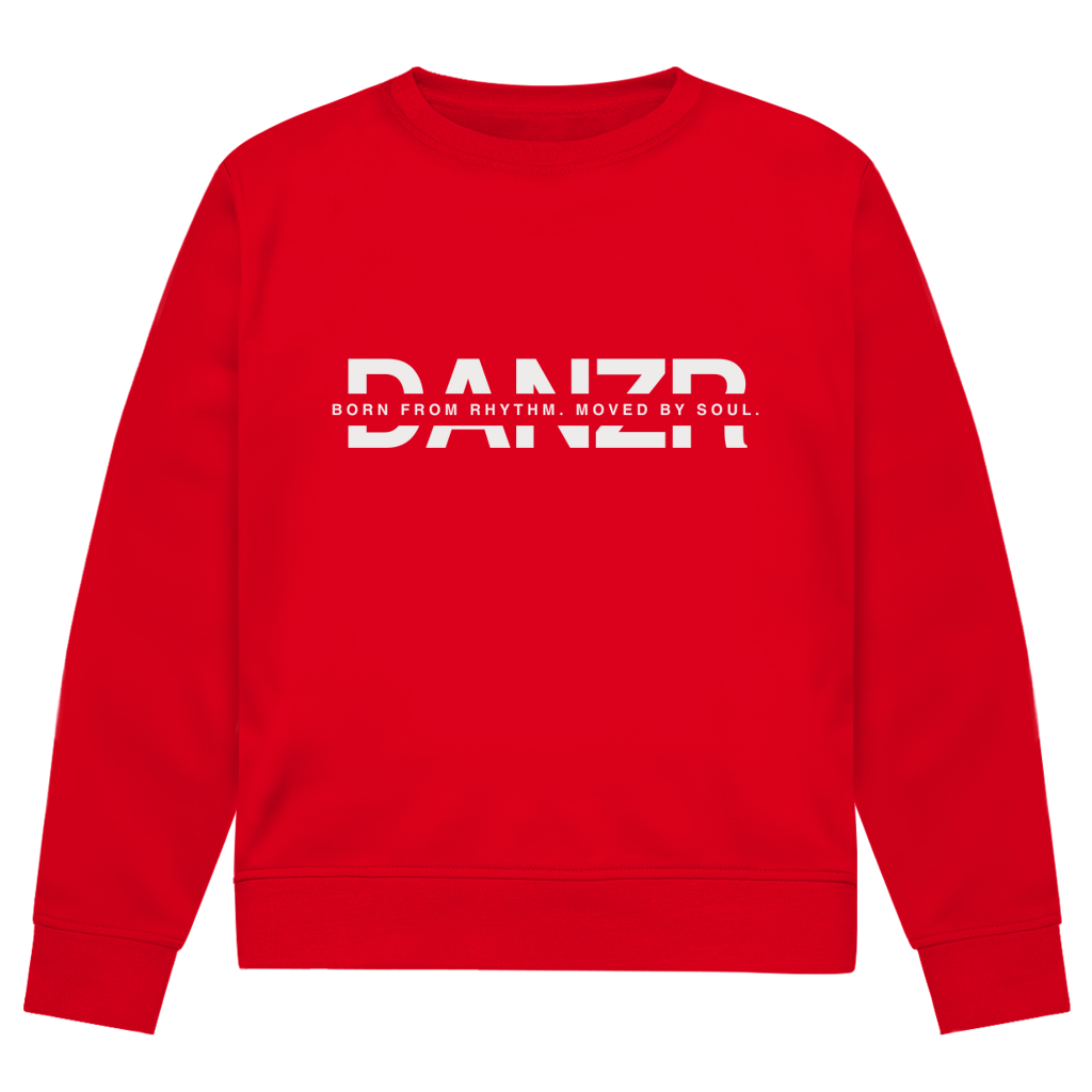 Herren Premium Bio Sweatshirt DANZR Logo Groß