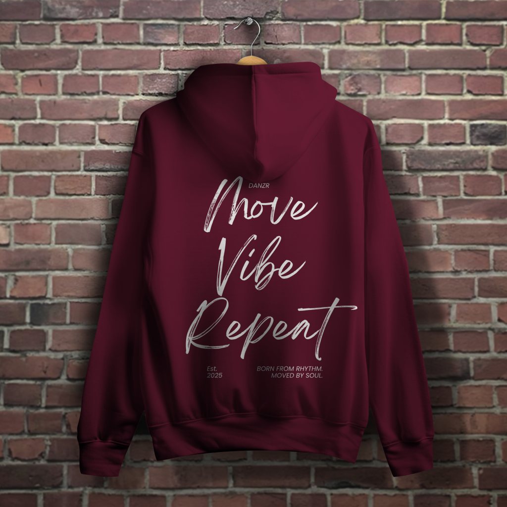 Damen Hoodie DANZR Move.Vibe.Repeat