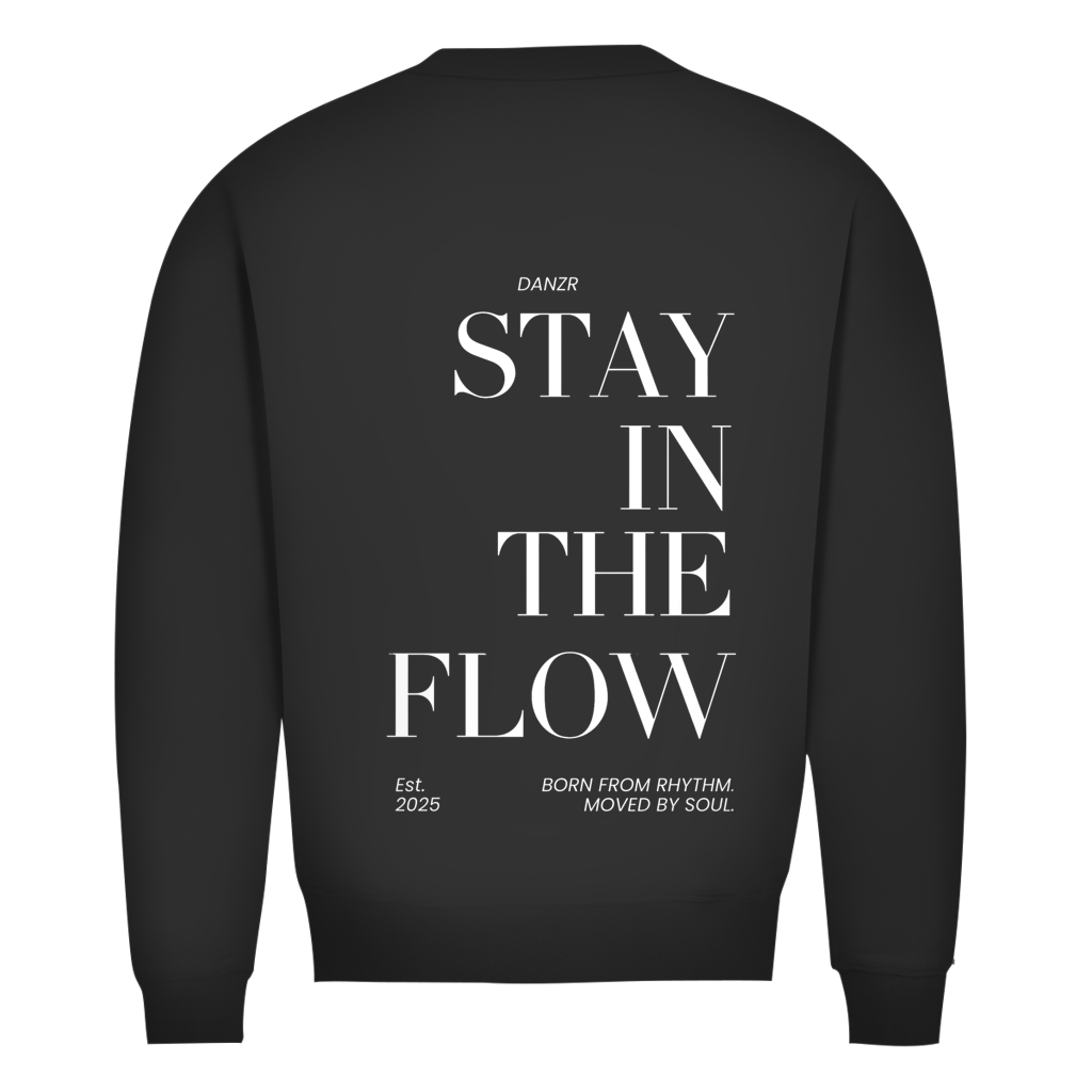 Herren Premium Bio Sweatshirt DANZR StayInTheFlow
