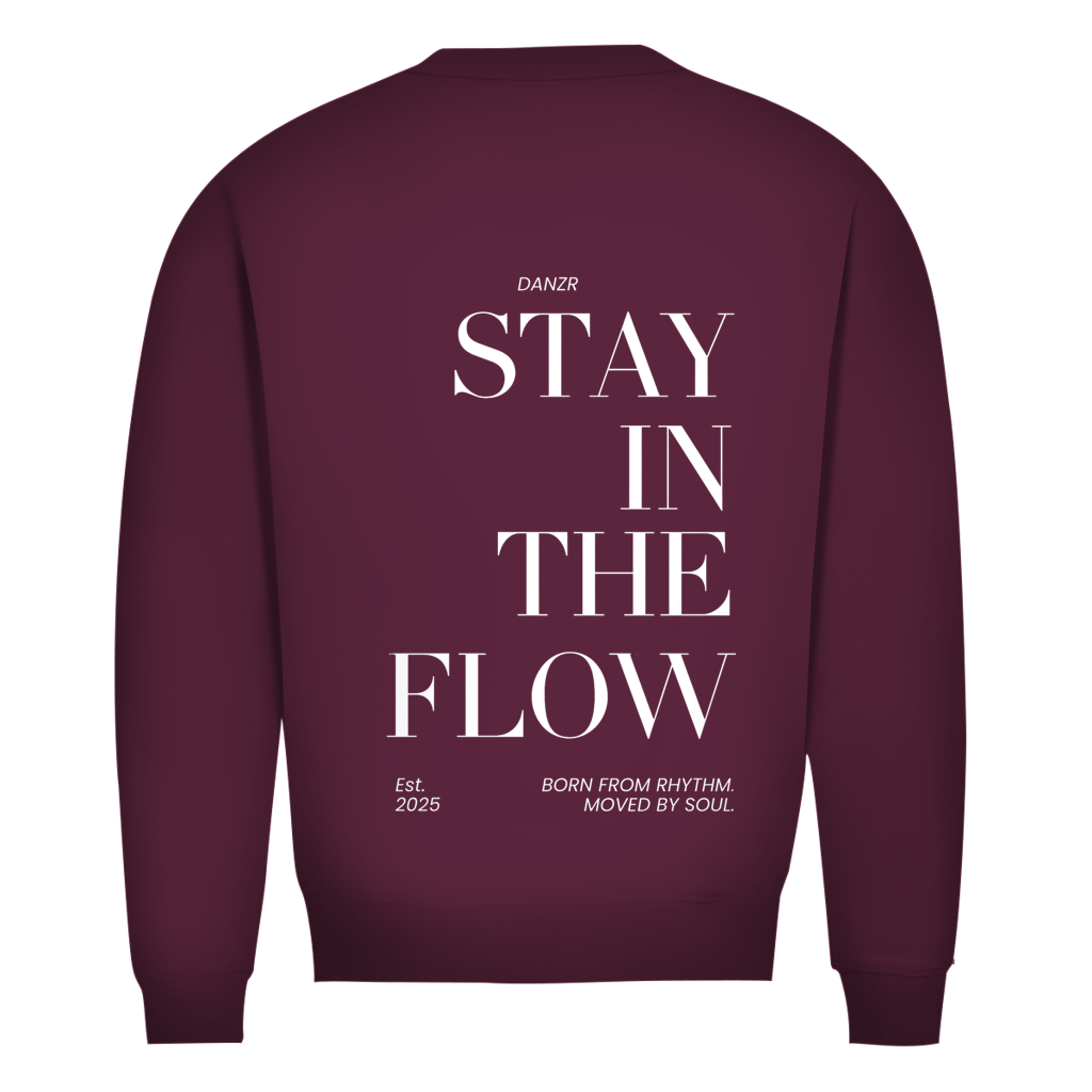 Herren Premium Bio Sweatshirt DANZR StayInTheFlow