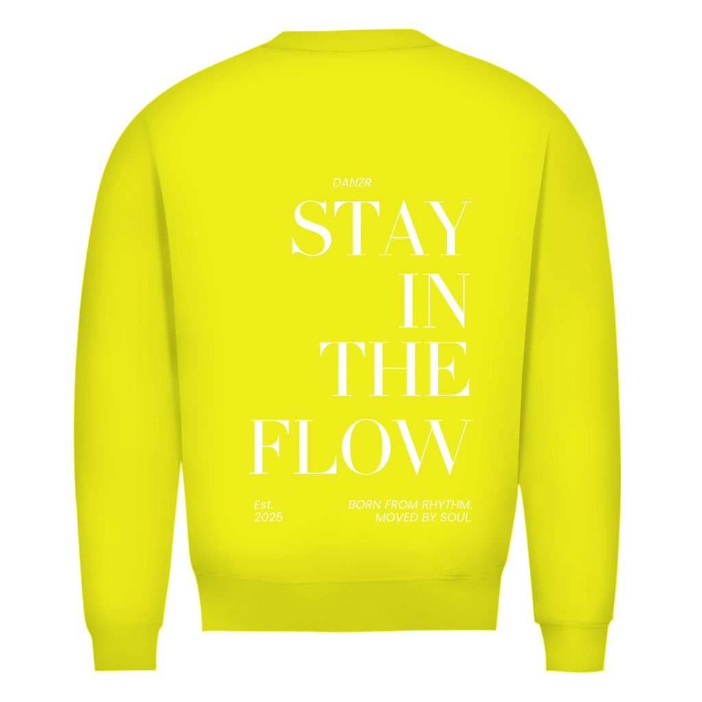 Herren Premium Bio Sweatshirt DANZR StayInTheFlow