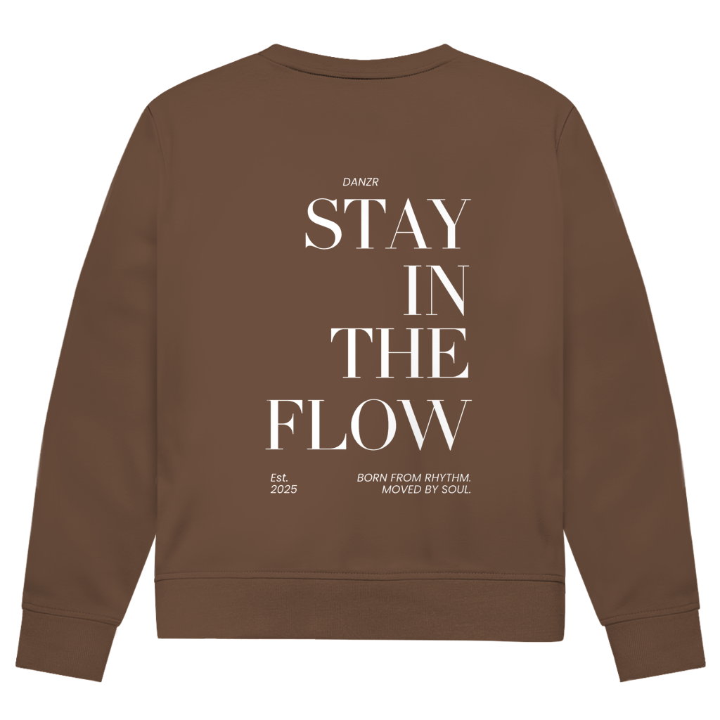 Herren Premium Bio Sweatshirt DANZR StayInTheFlow
