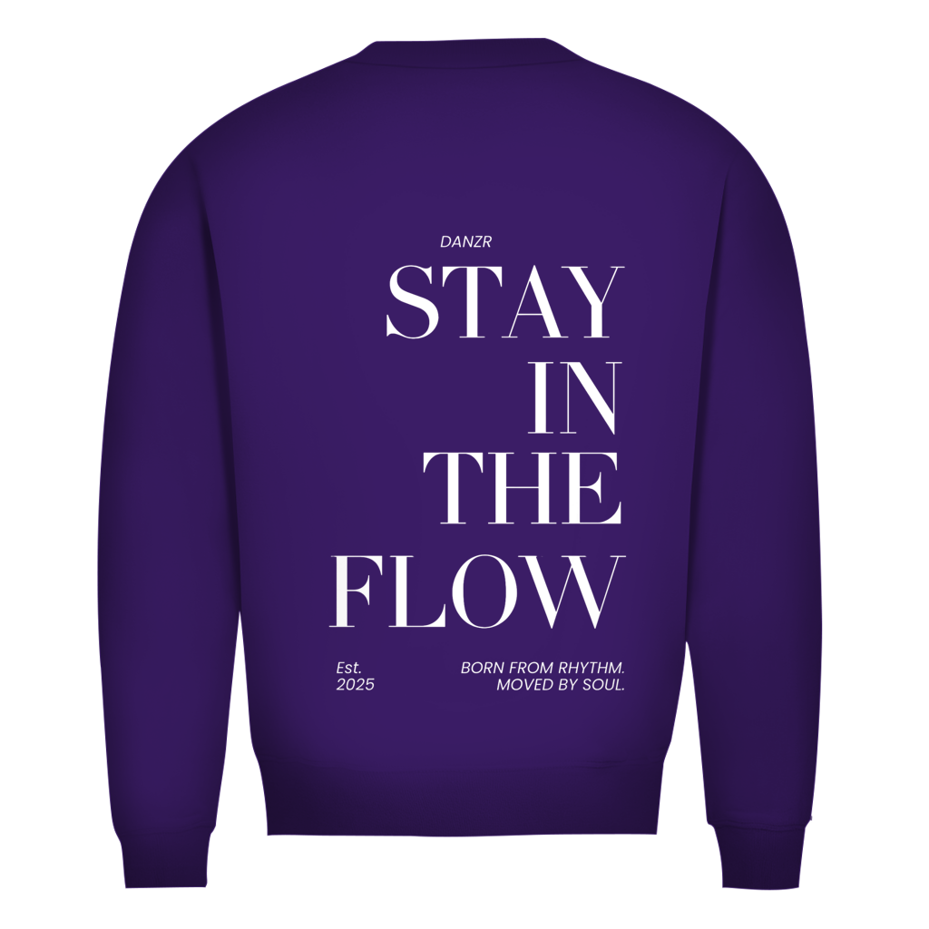 Herren Premium Bio Sweatshirt DANZR StayInTheFlow